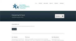 Desktop Screenshot of globalchildrensvision.org