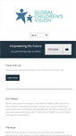 Mobile Screenshot of globalchildrensvision.org